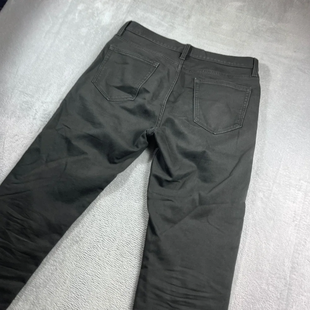 Banana Republic Traveler Slim Fit Pants Mens 34x34 Dark Gray Charcoal 5-Pocket